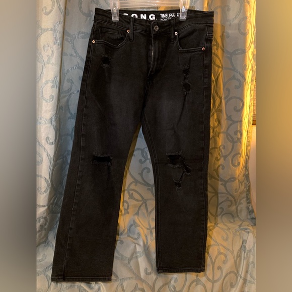 High Rise Black Jeans - Picture 2 of 3